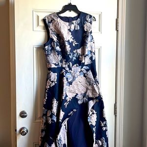 Kay Unger Womens Floral Jumpsuit with tags